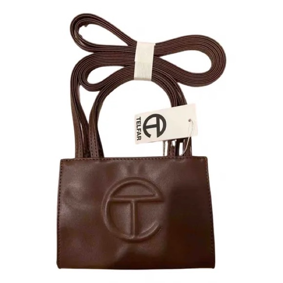 Telfar Bags | Telfar Small Chocolate Shopping Bag Vegan Leather | Poshmark